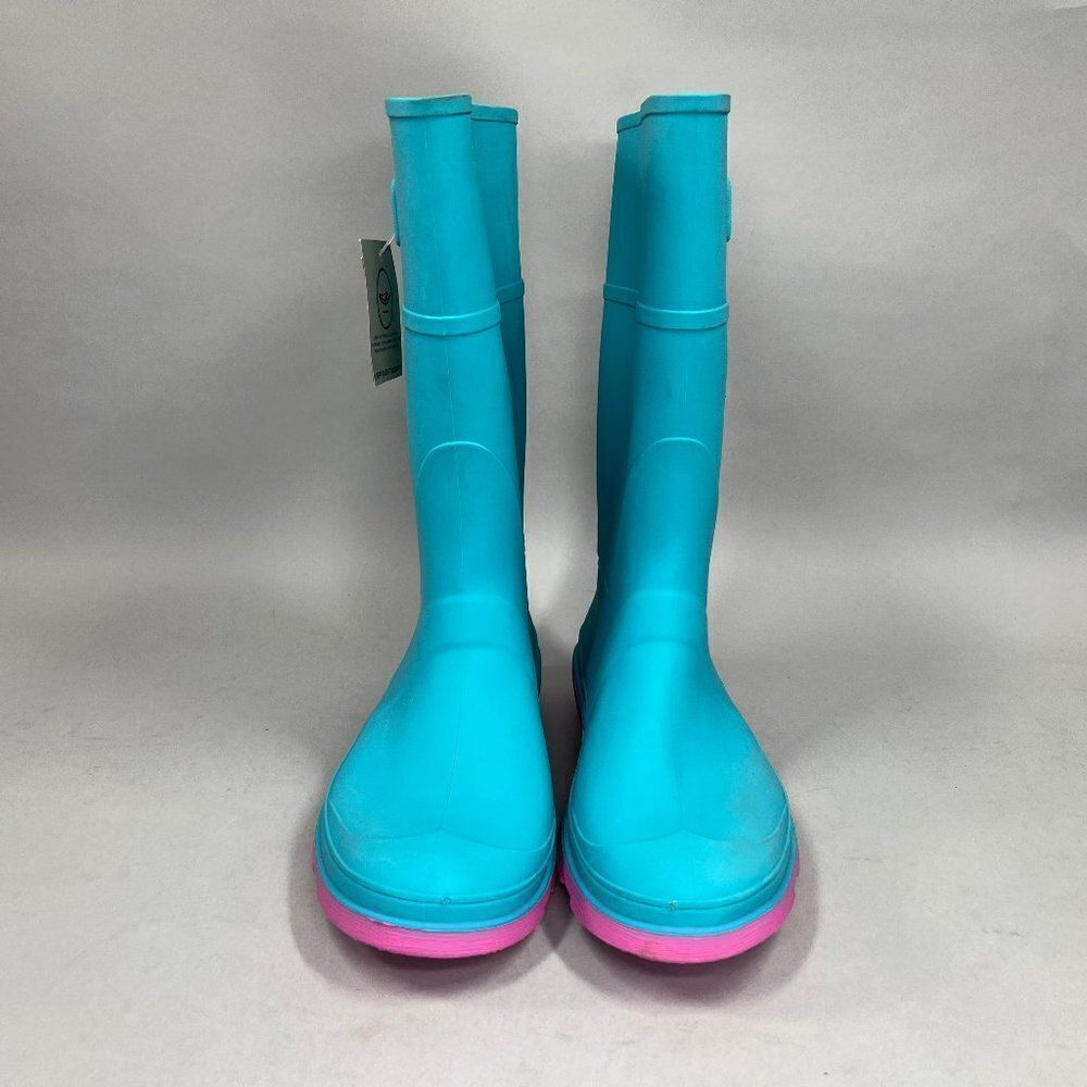 Kamik Girl's Size 6 RAINDROPS Waterproof Rain Boots - Picture 2 of 13